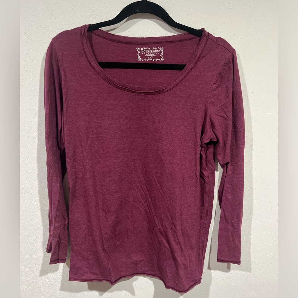 Motherhood Maternity basic Long Sleeve t-shirt